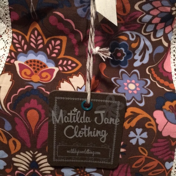 Matilda Jane Make Believe Floral Dress - Picture 6 of 12